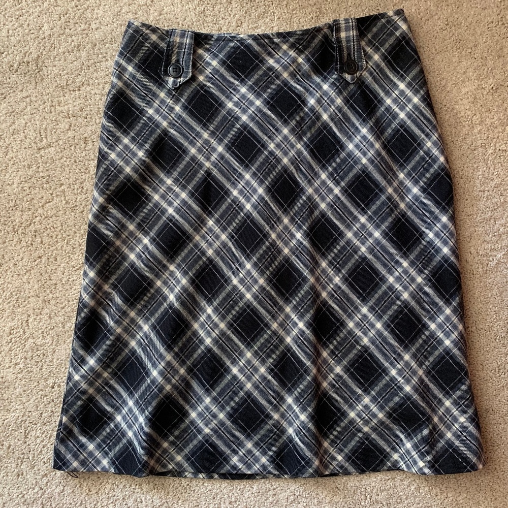 Plaid H&M skirt